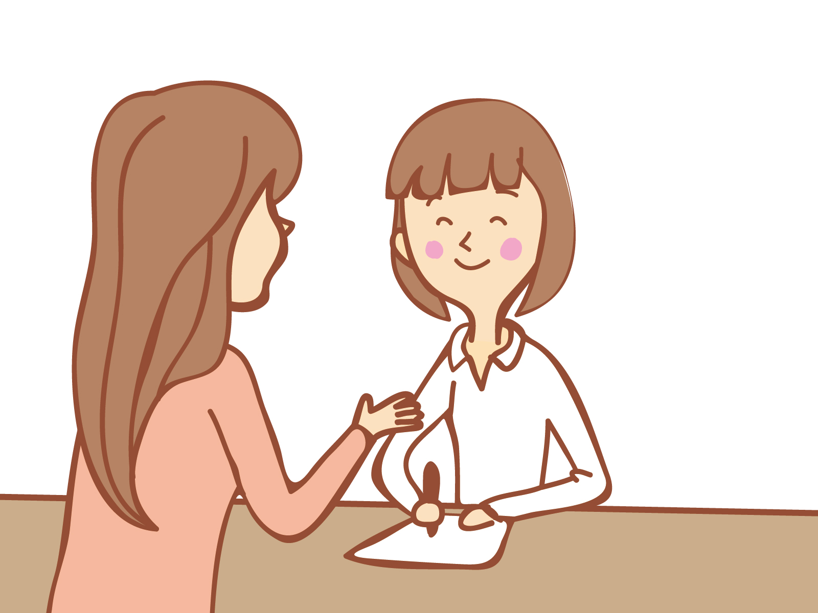 獣医師によるマンツーマンカウンセリングです。